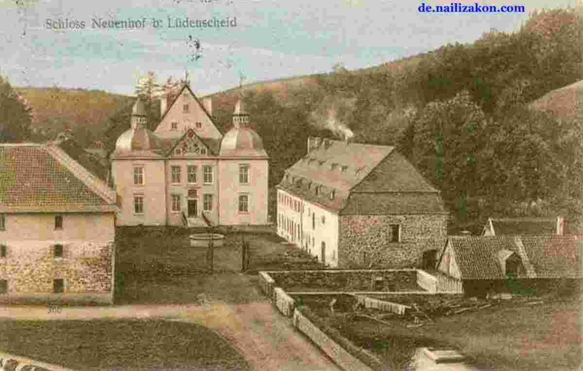Lüdenscheid. Schloß Neuenhof, 1911