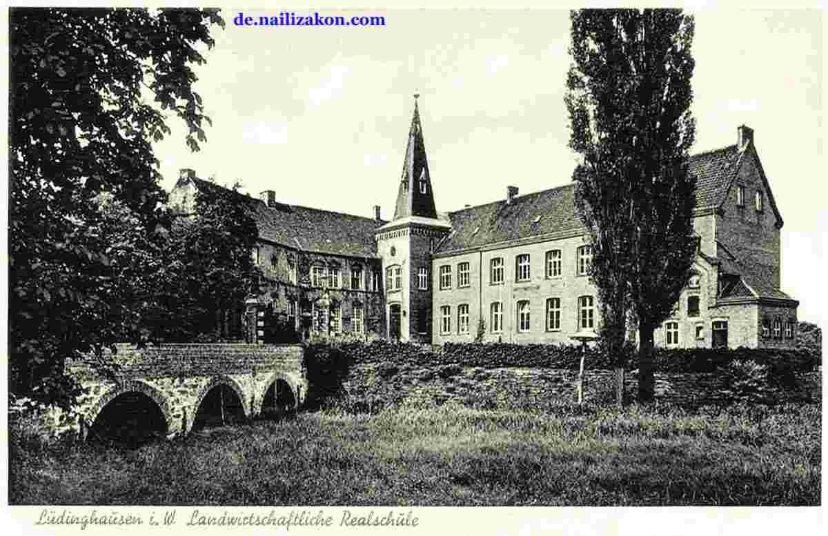 Lüdinghausen. Realschule, 1955