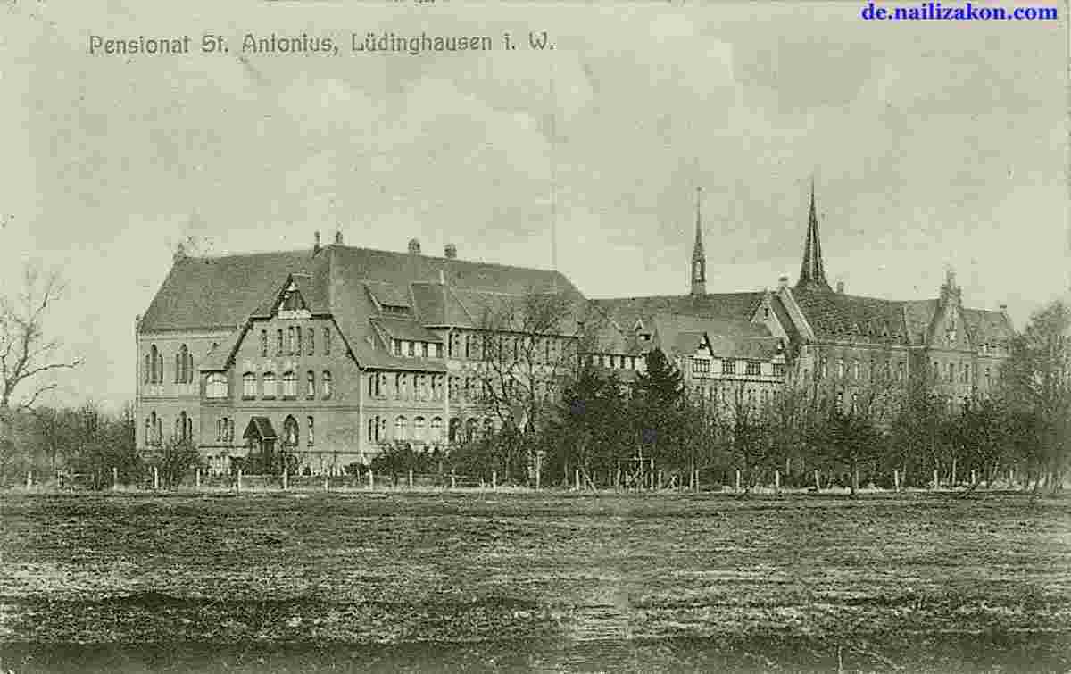 Lüdinghausen. Pensionat St Antonius, 1919