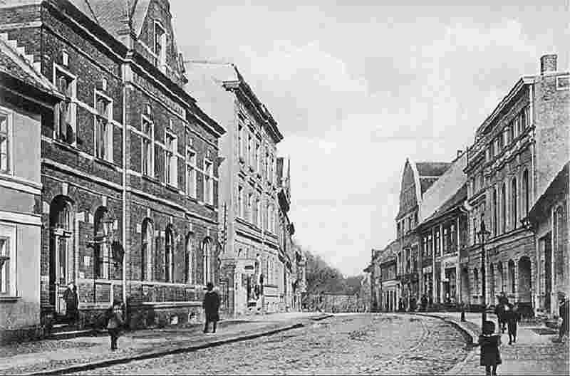 Labiau. Das Postamt auf der Königsberger Straße, 1900-1914