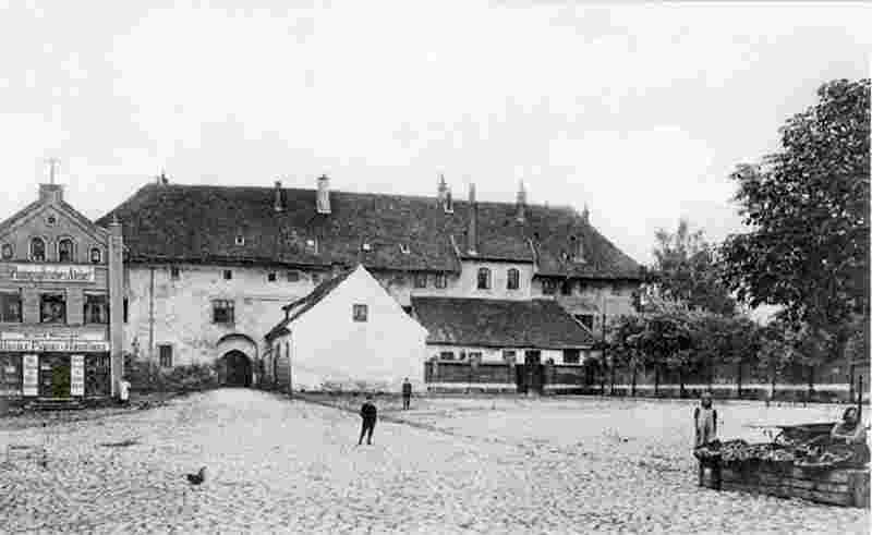 Labiau. Marktplatz und Schloß, 1900-1914
