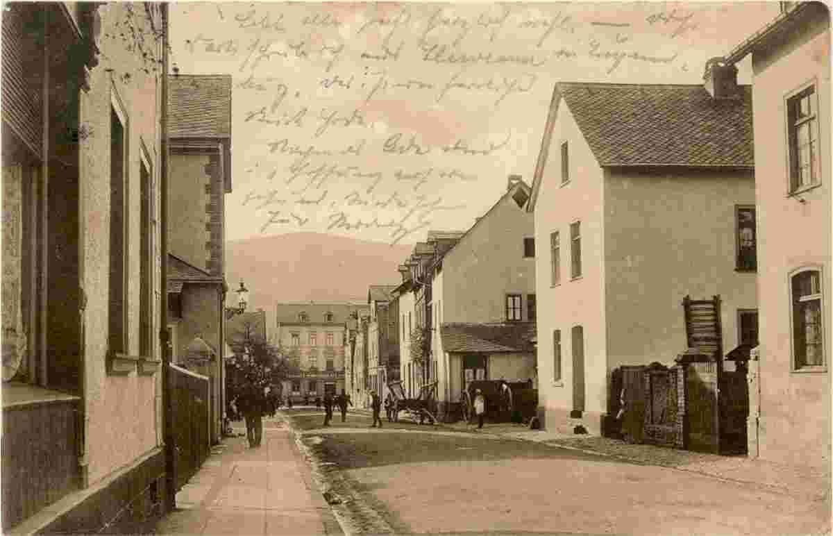 Lahnstein. Oberlahnstein - Schulstraße, 1914