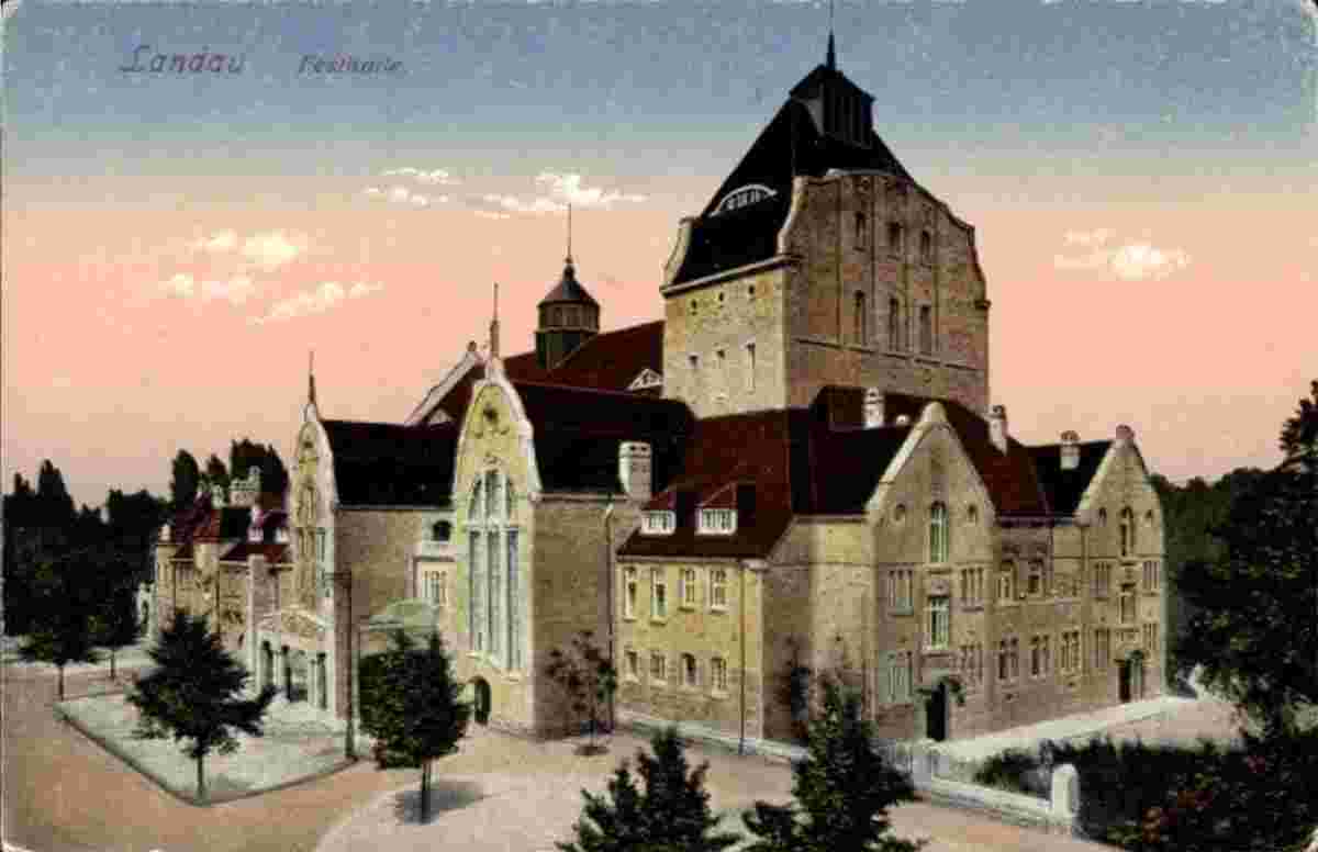 Landau. Festhalle, 1919