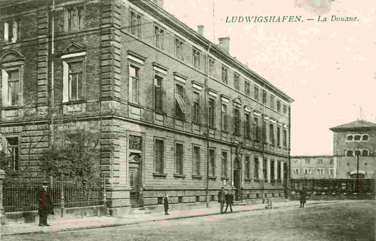 Ludwigshafen am Rhein. Zoll, 1924