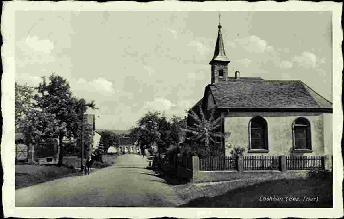 Losheim am See. Kirche, 1938