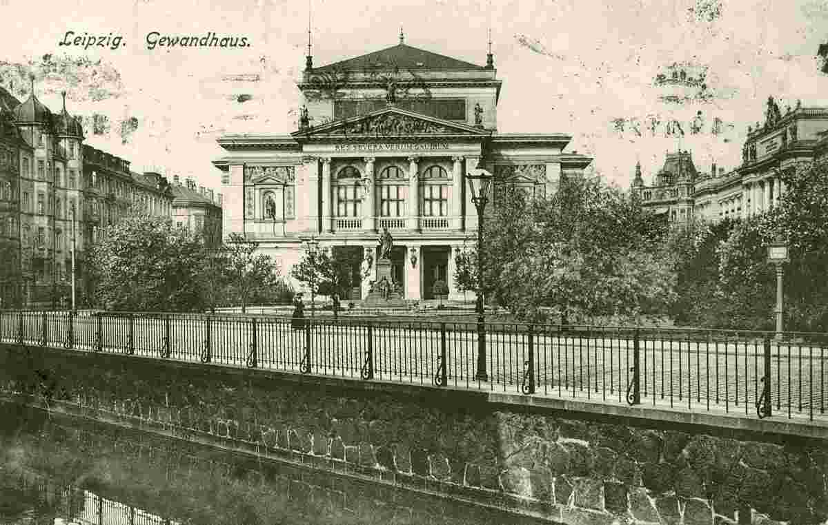Leipzig. Gewandhaus, 1920