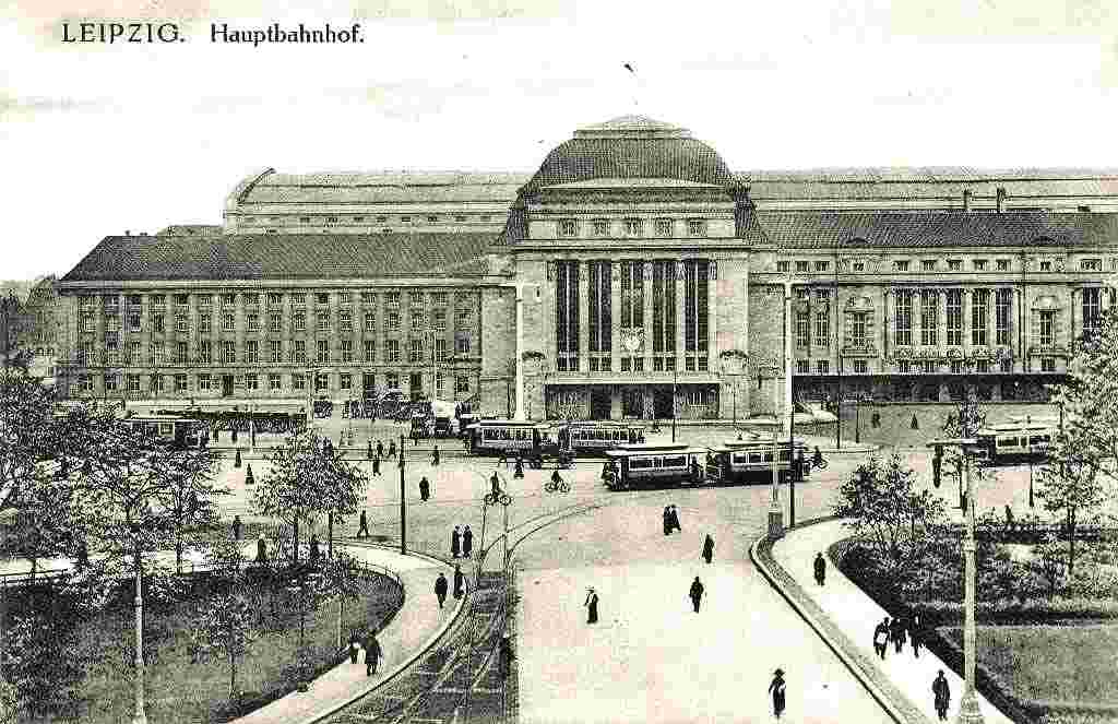 Leipzig. Hauptbahnhof