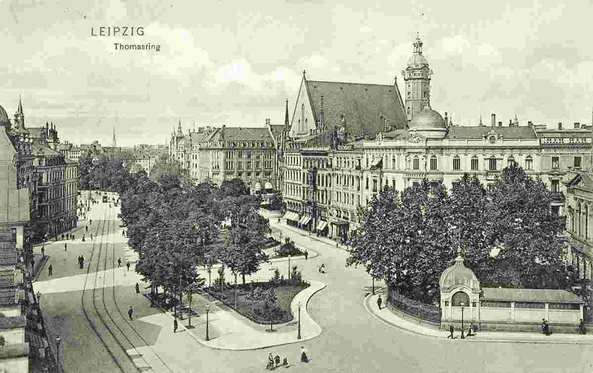 Leipzig. Thomasring, 1909