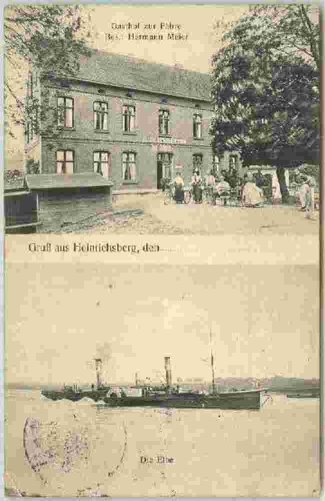 Loitsche-Heinrichsberg. Heinrichsberg - Gasthof zur Fähre, besitzer Hermann Meller