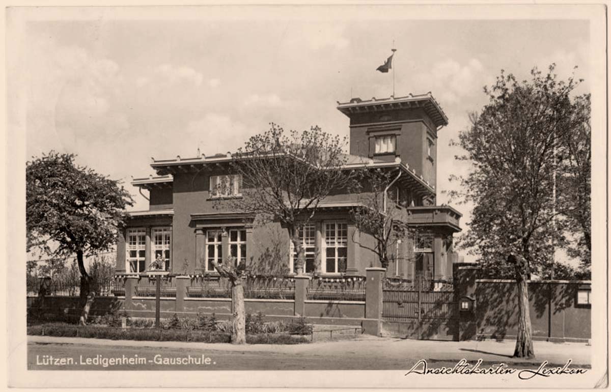 Lützen. Ledigenheim-Gauschule, 1942