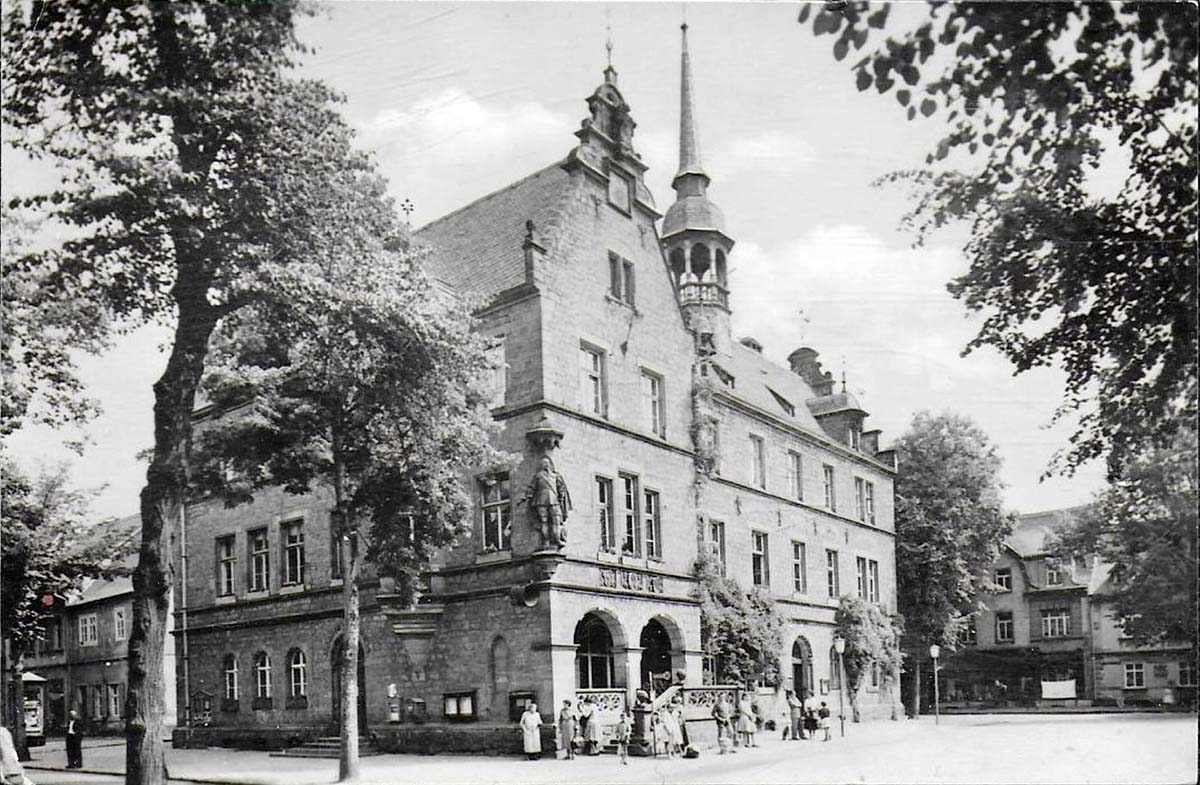 Lützen. Rathaus, um 1960