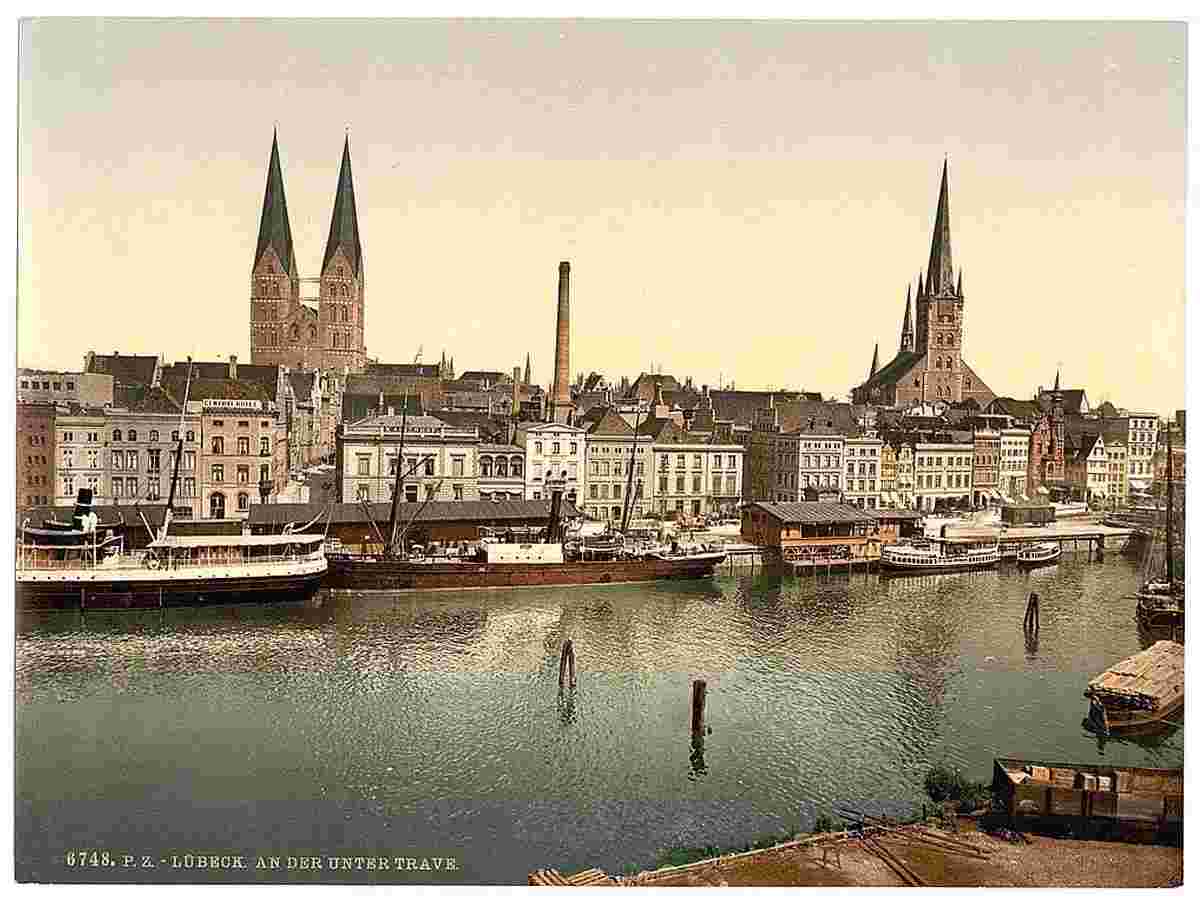 Lübeck. An der Unter Trave