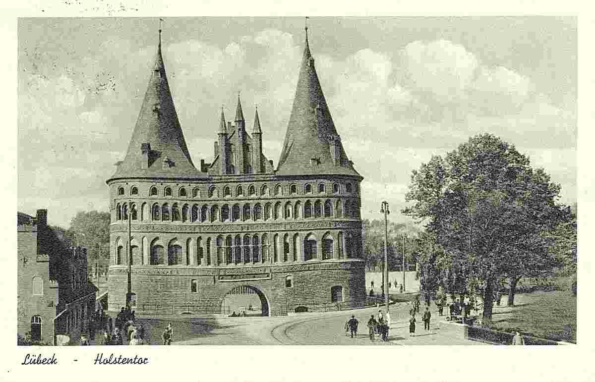 Lübeck. Holstentor
