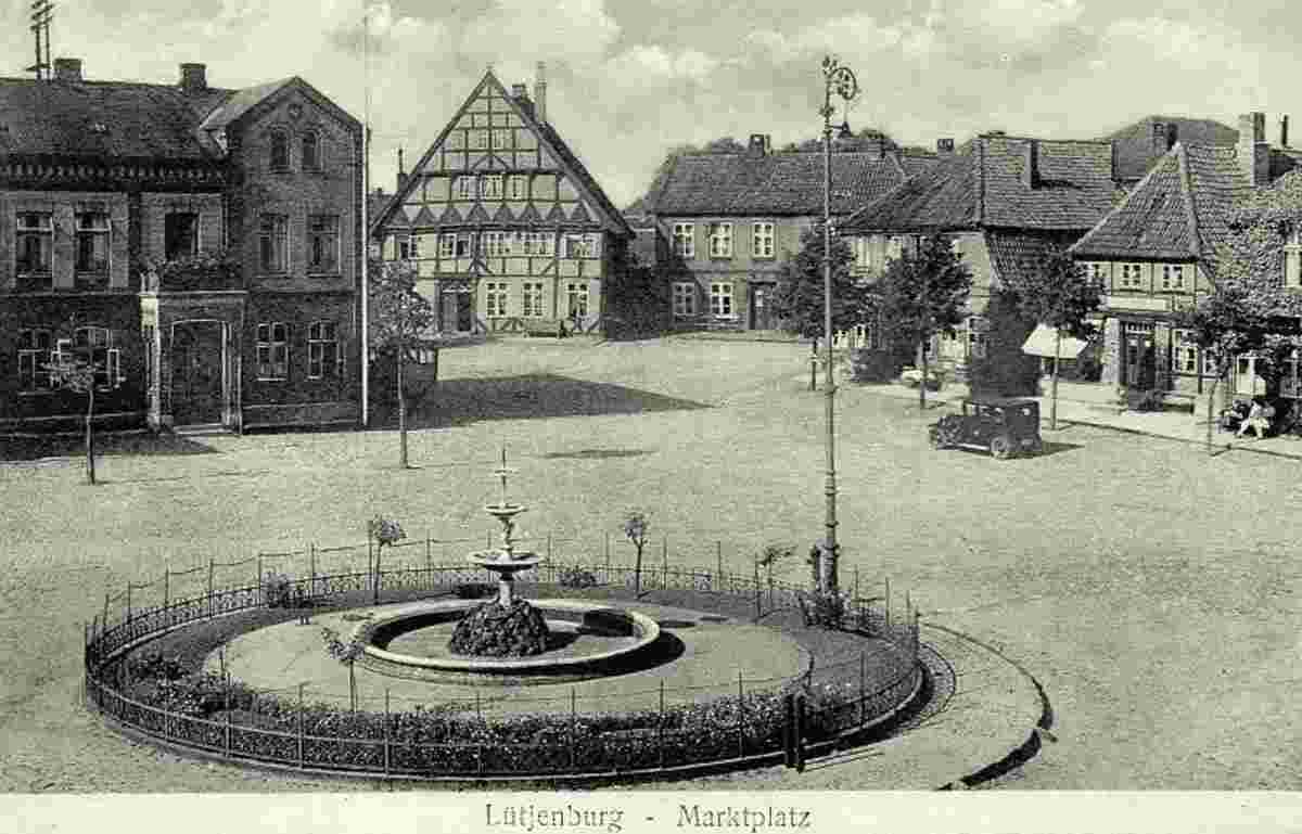 Lütjenburg. Marktplatz