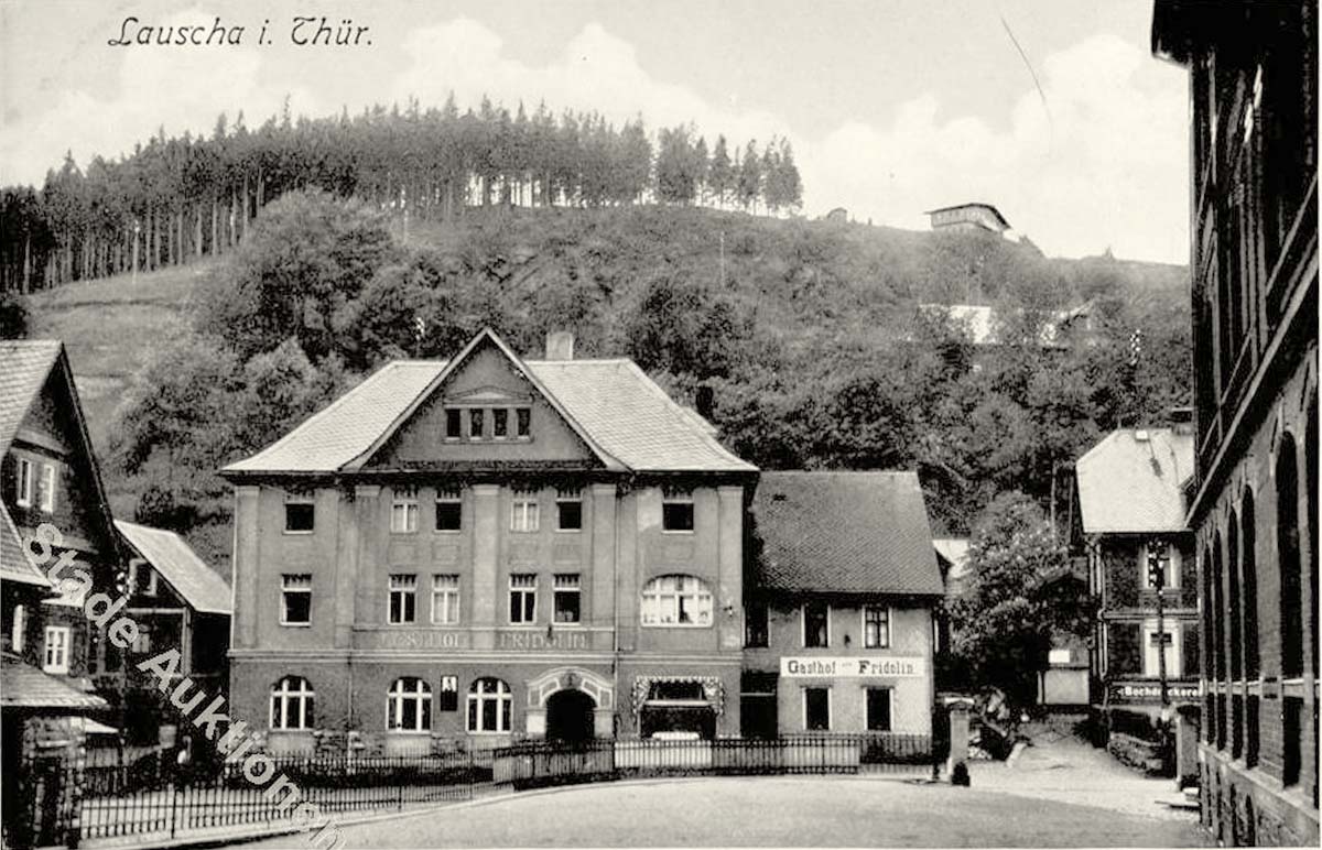 Lauscha. Gasthaus Fridolin