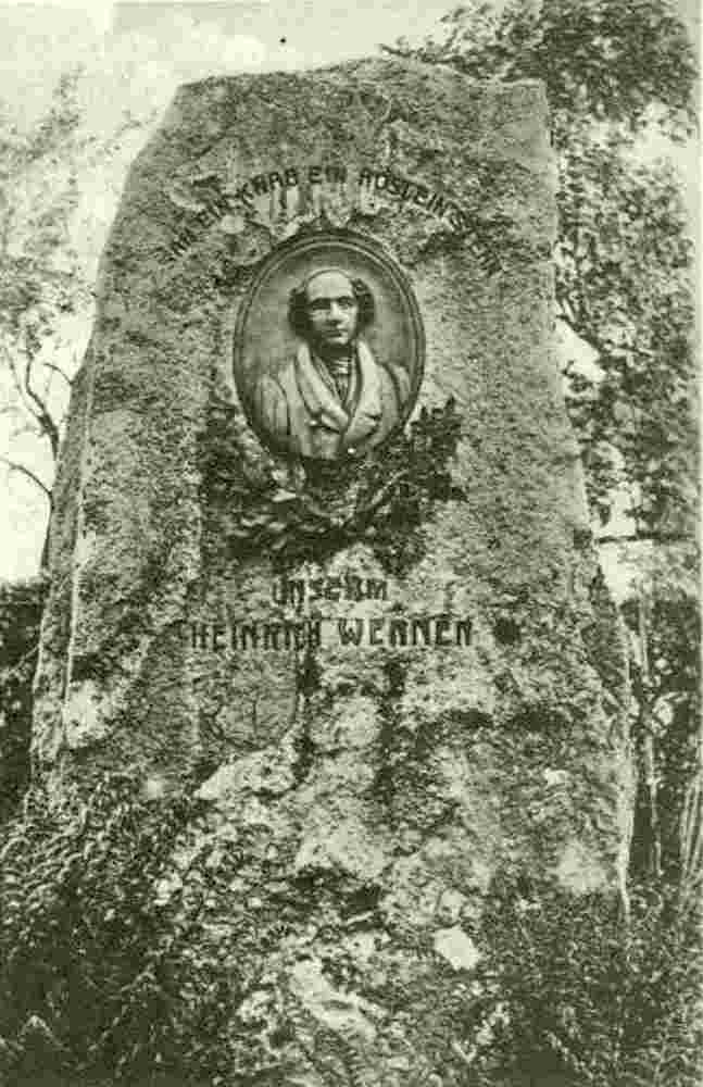 Leinefelde-Worbis. Denkmal Heinrich Werner, 1931