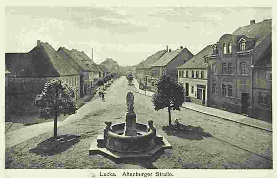 Lucka. Altenburger Straße