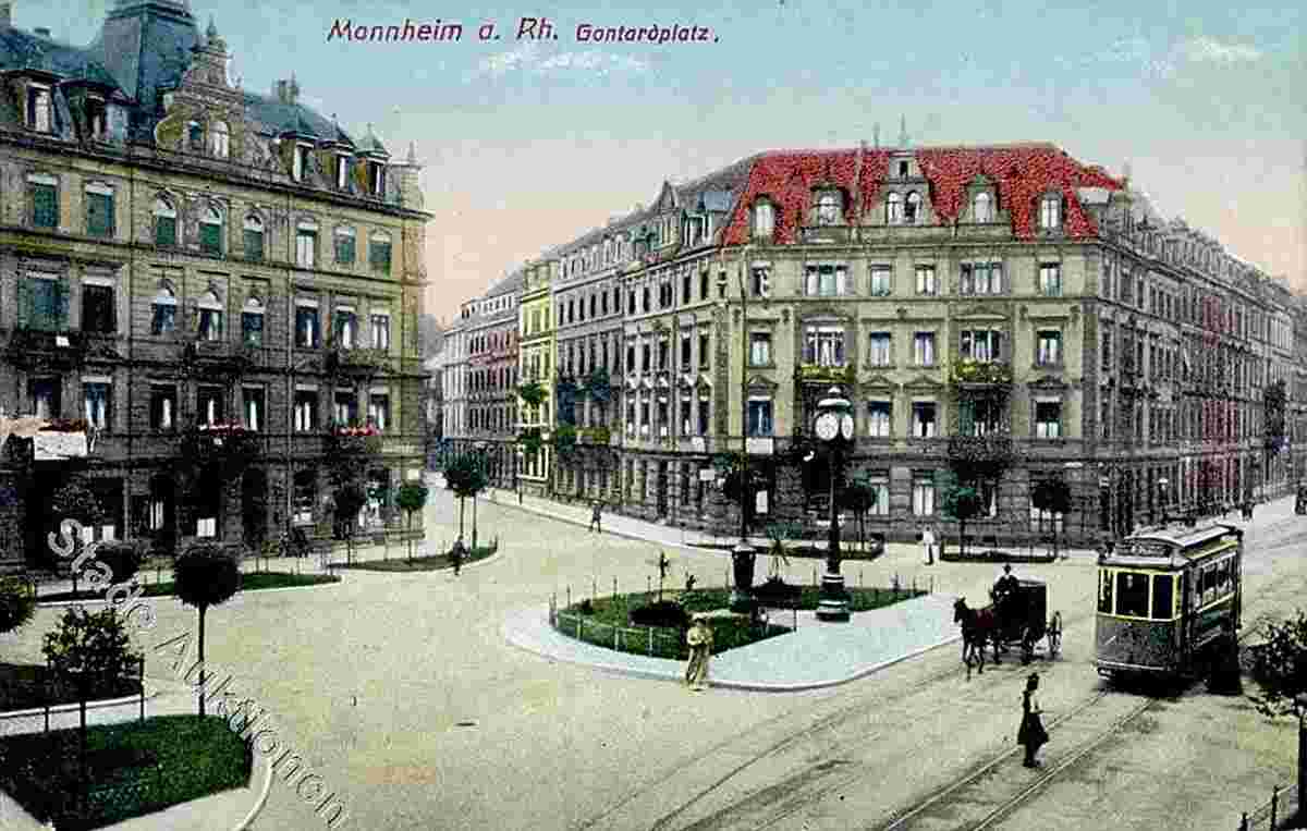 Mannheim. Gontardplatz