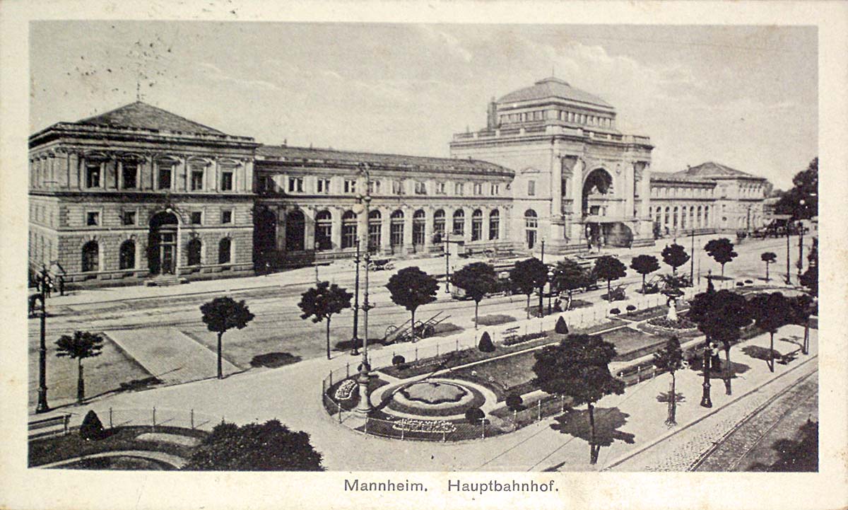 Mannheim. Hauptbahnhof, 1931