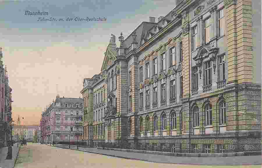 Mannheim. Julia-Straße, 1910
