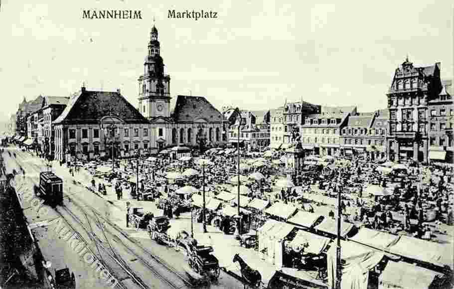 Mannheim. Marktplatz