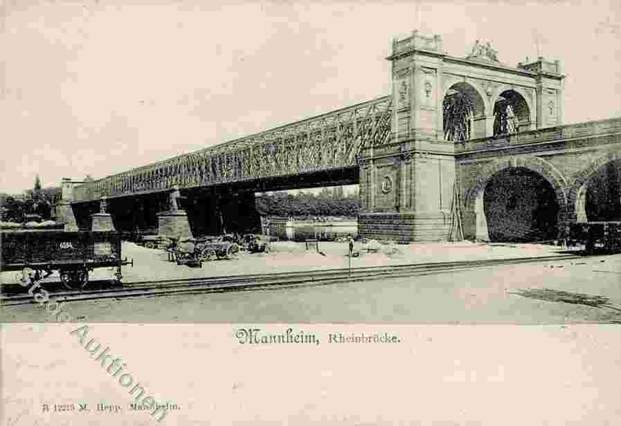 Mannheim. Rheinbrücke
