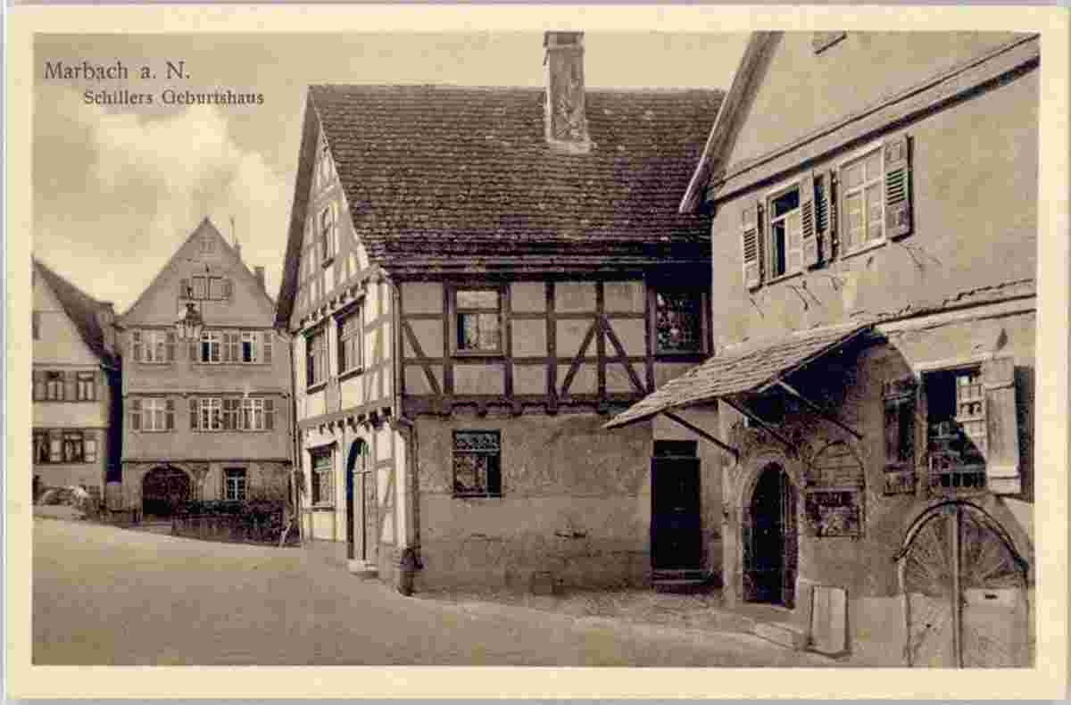 Marbach. Schiller Geburtshaus