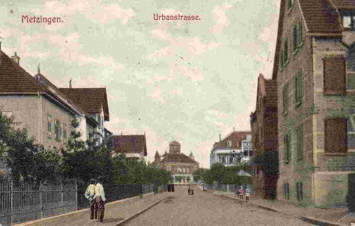 Metzingen. Urbanstraße, 1907