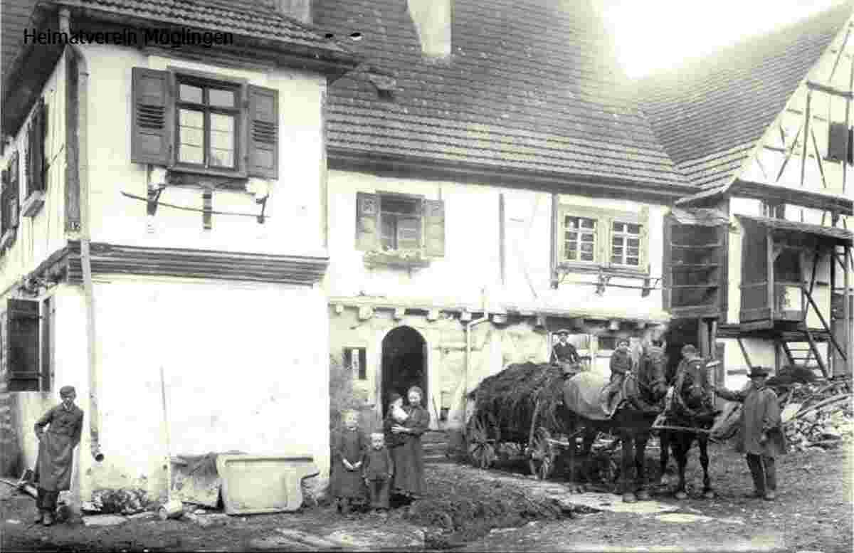 Möglingen. Münchinger Straße, Haus Koch um 1910