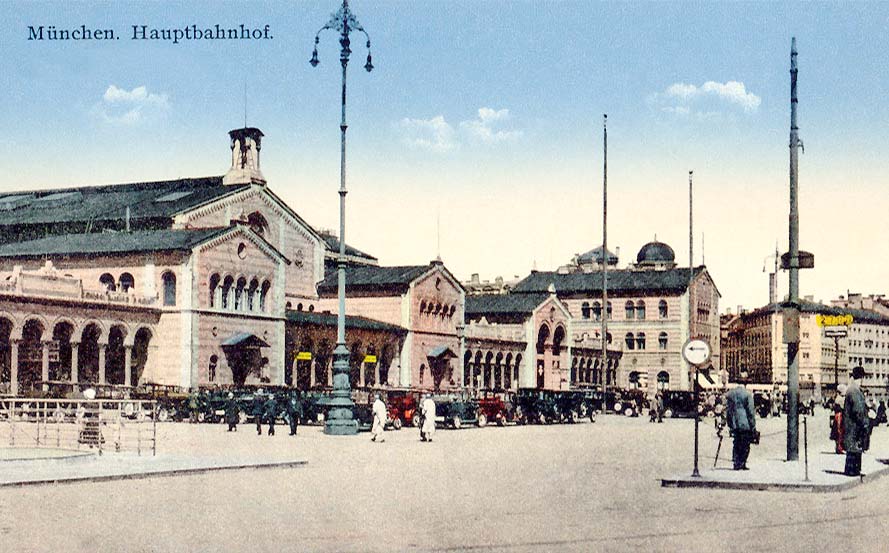 München. Hauptbahnhof, 1930