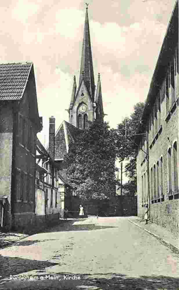Maintal. Dörnigheim - Kirche, 1939