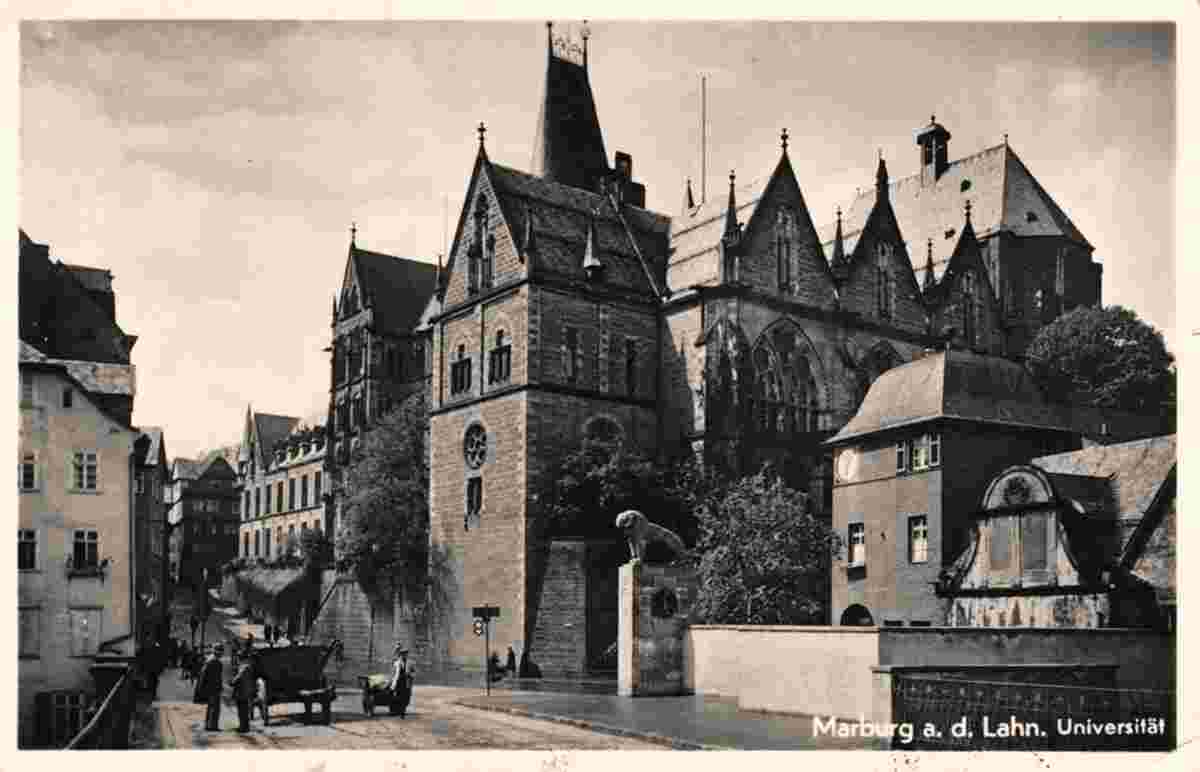 Marburg. Universität, 1950