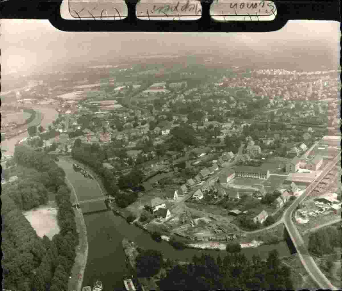 Panorama von Meppen, 1959