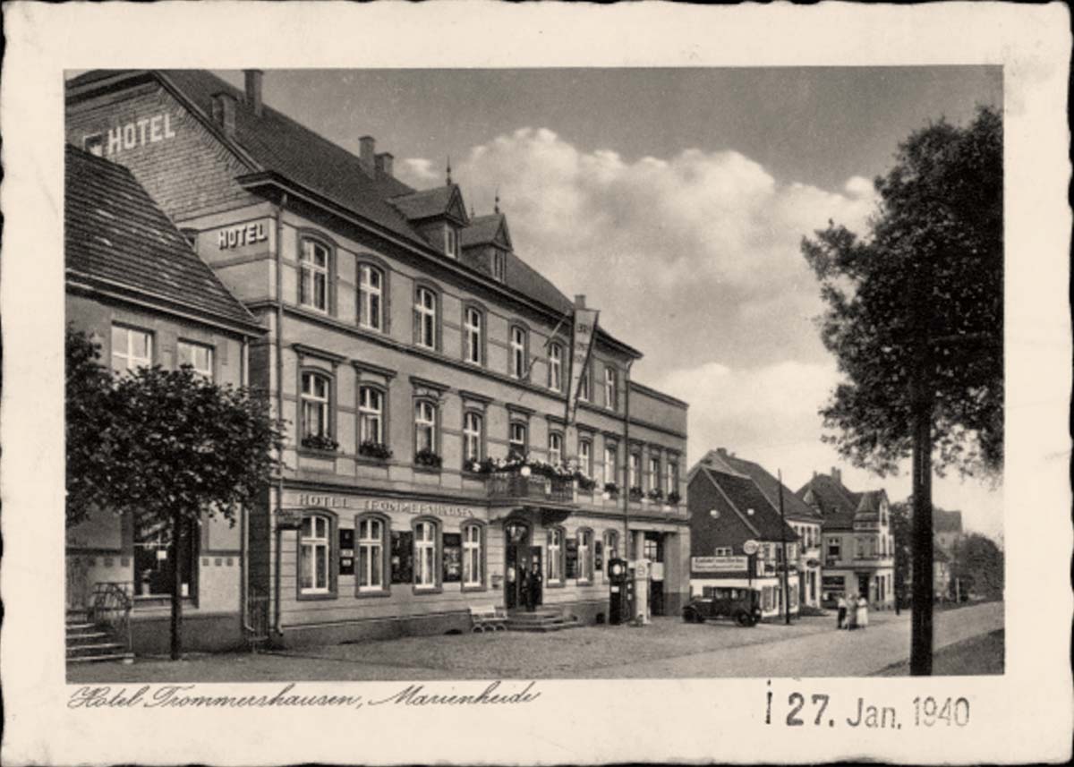 Marienheide. Hotel Trommershausen, 1940