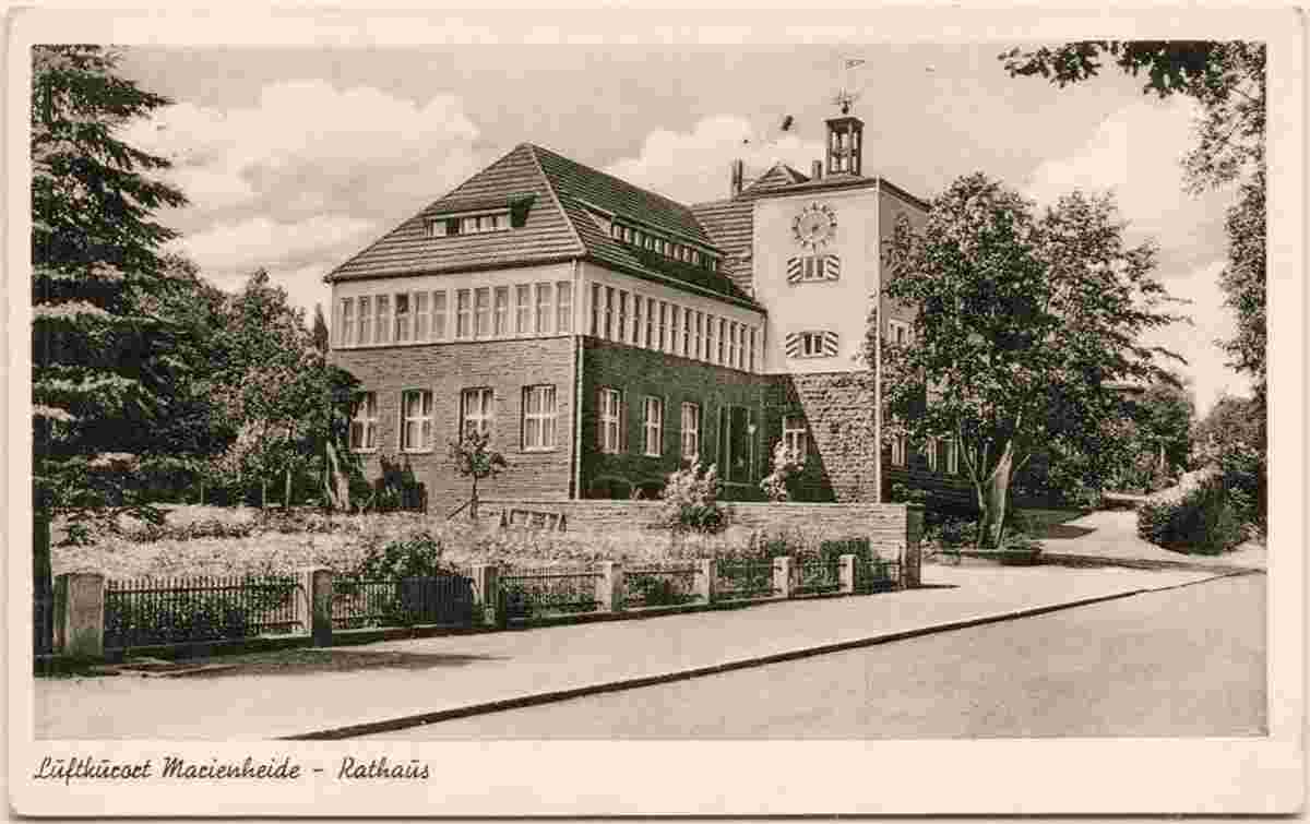 Marienheide. Rathaus, 1955