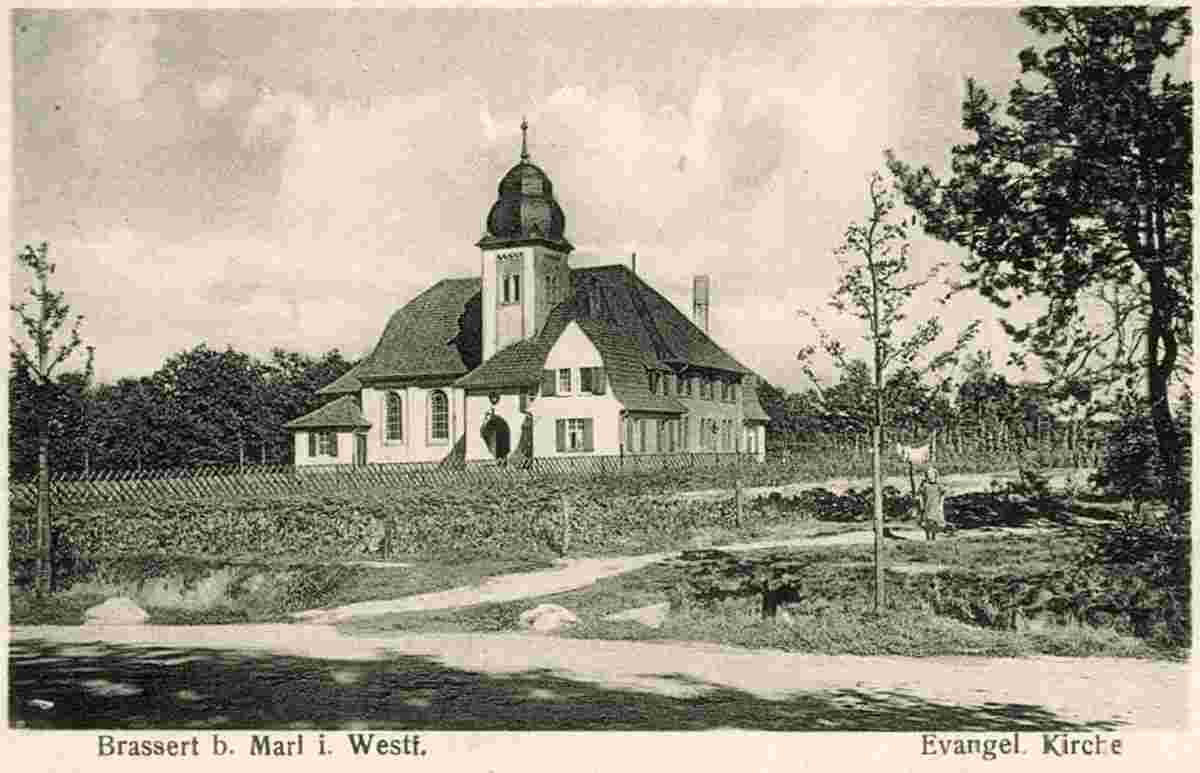 Marl. Brassert - Evangelische Kirche, 1923
