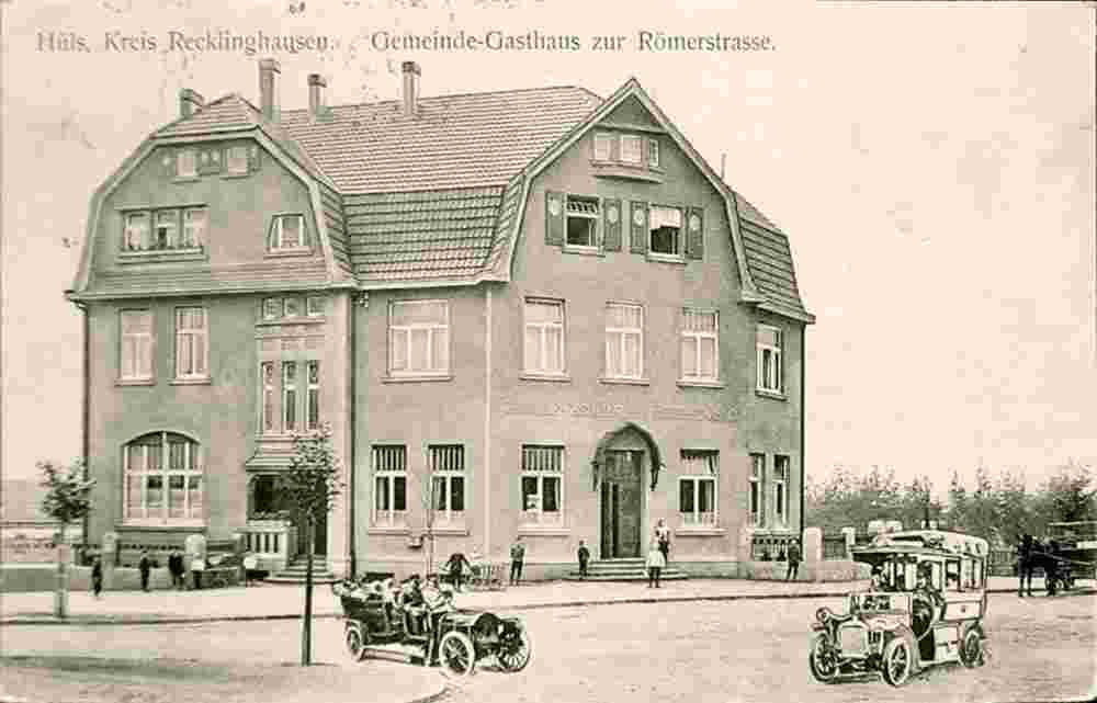 Marl. Hüls - Gasthaus zur Römerstraße, 1916