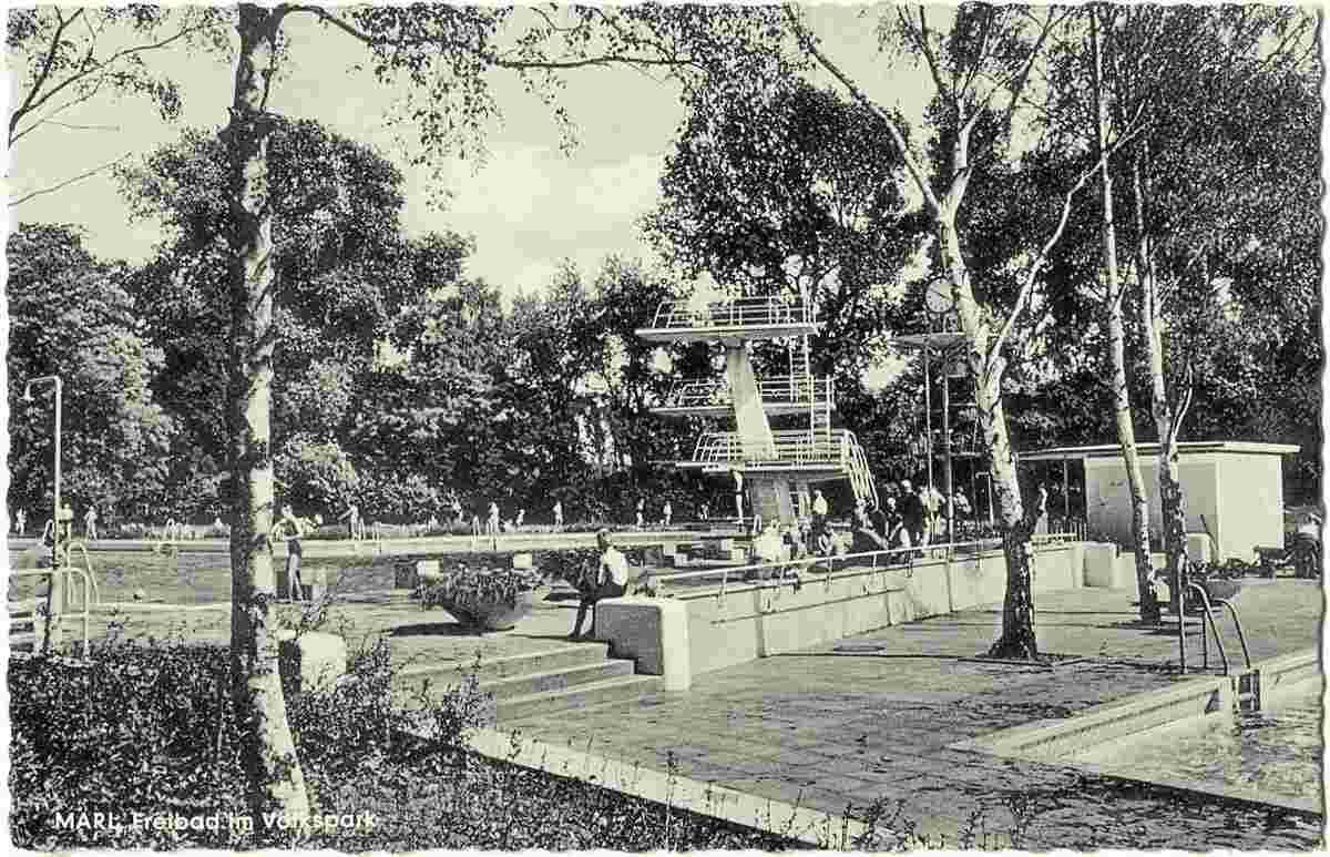 Marl. Volkspark, Schwimmbad