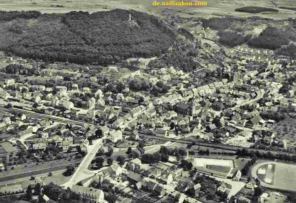 Marsberg. Panorama von Niedermarsberg