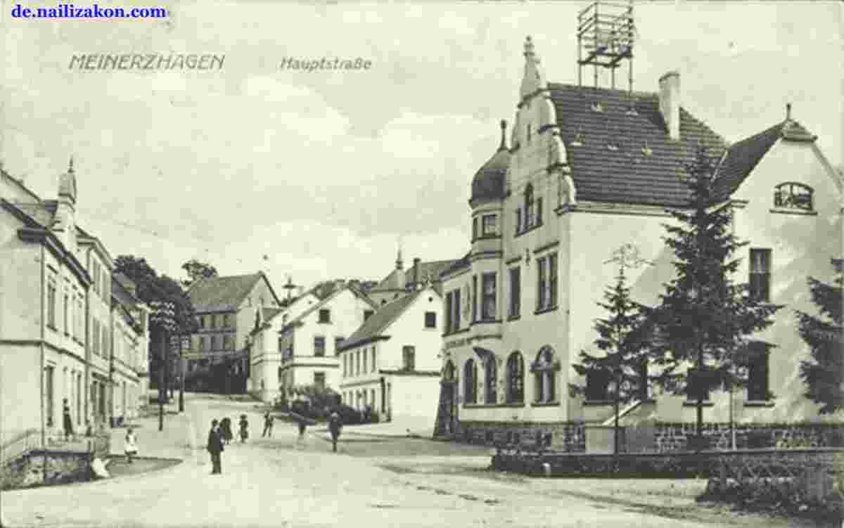 Meinerzhagen. Hauptstraße