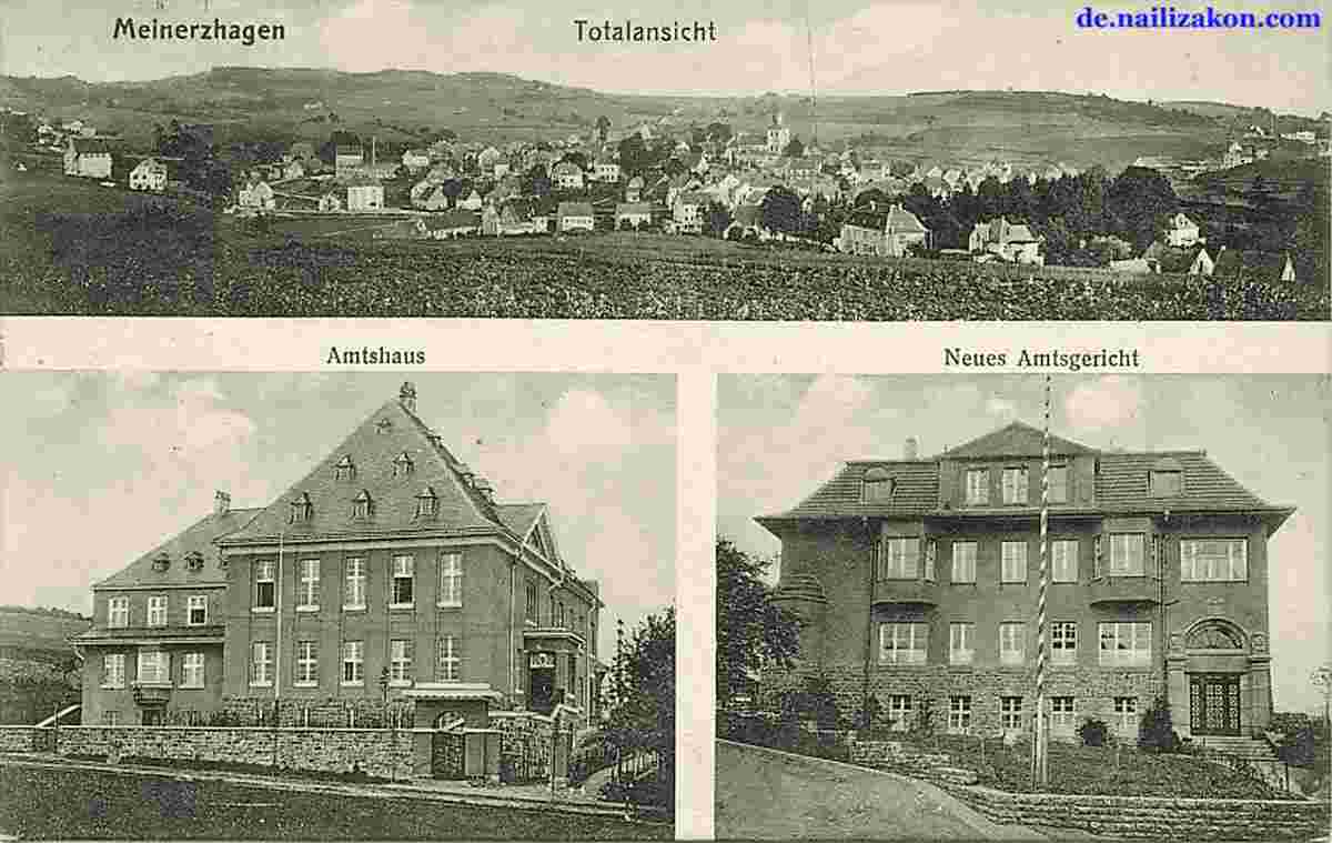 Meinerzhagen. Panorama der Stadt