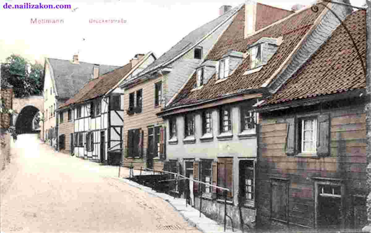 Mettmann. Brückerstraße, 1915