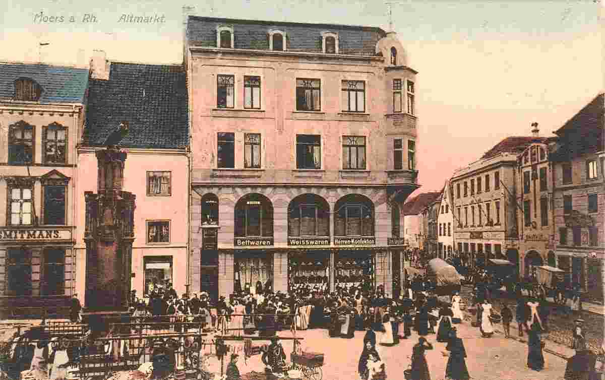 Moers. Altmarkt, 1915