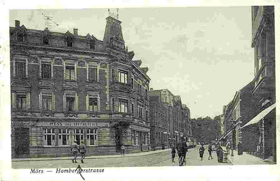 Moers. Homberger Straße, 1922