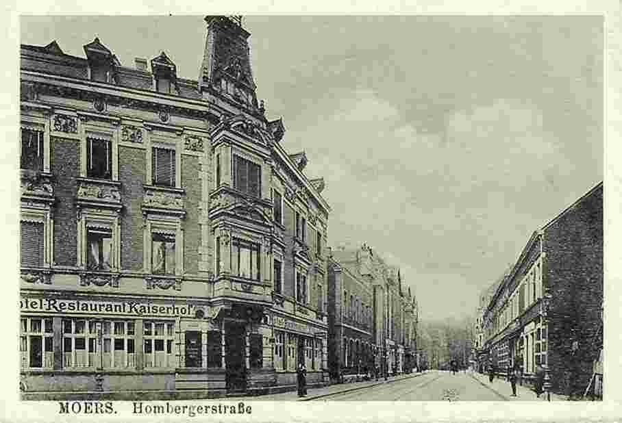 Moers. Hombergerstrasse, 1921