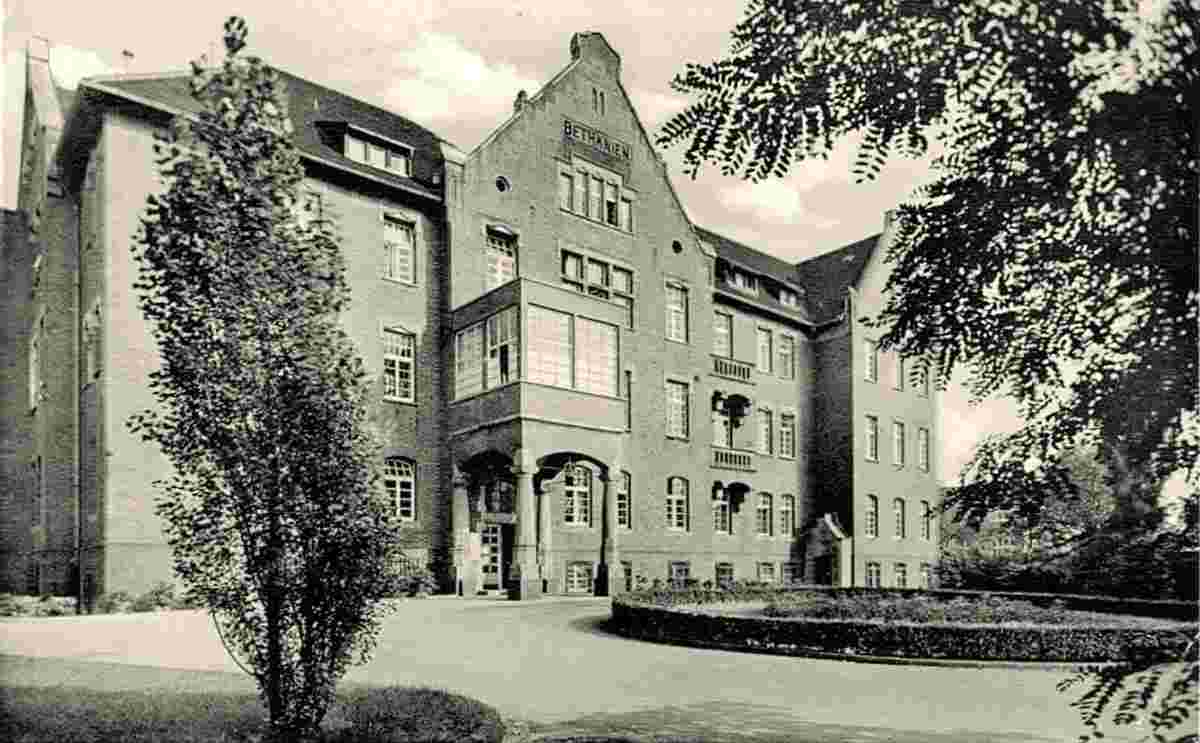 Moers. Krankenhaus Bethanien, 1953
