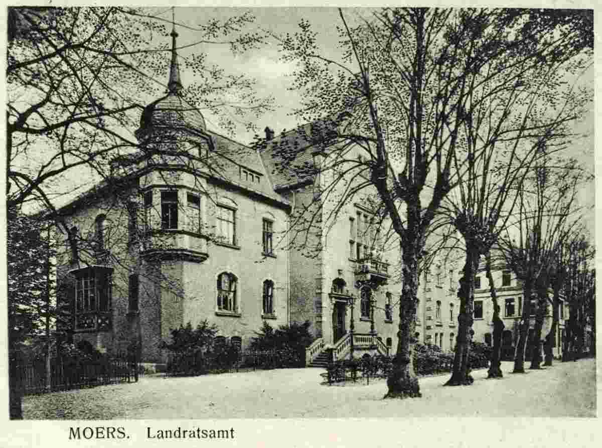 Moers. Landratsamt, 1919