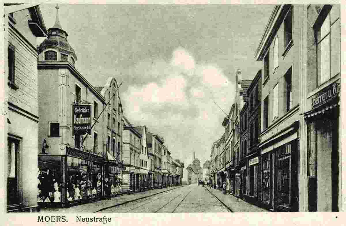 Moers. Neustraße, 1919