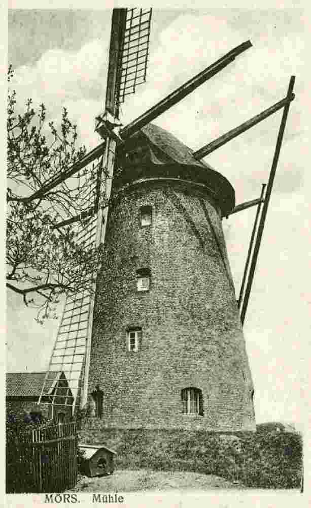 Moers. Windmühle, um 1920s