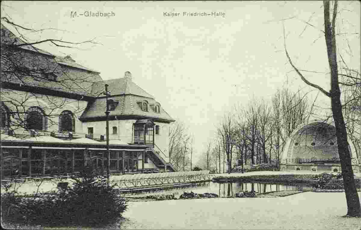Mönchengladbach. Kaiser Friedrich Halle, 1909